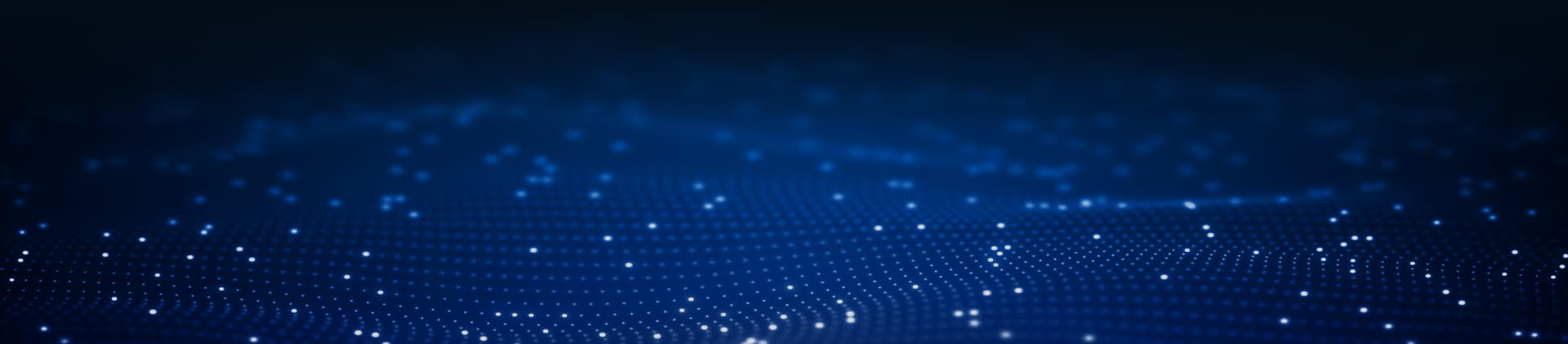 Abstract blue digital dots, representing StoneX Pro's institutional-grade FX trading platforms and customizable technology solutions.